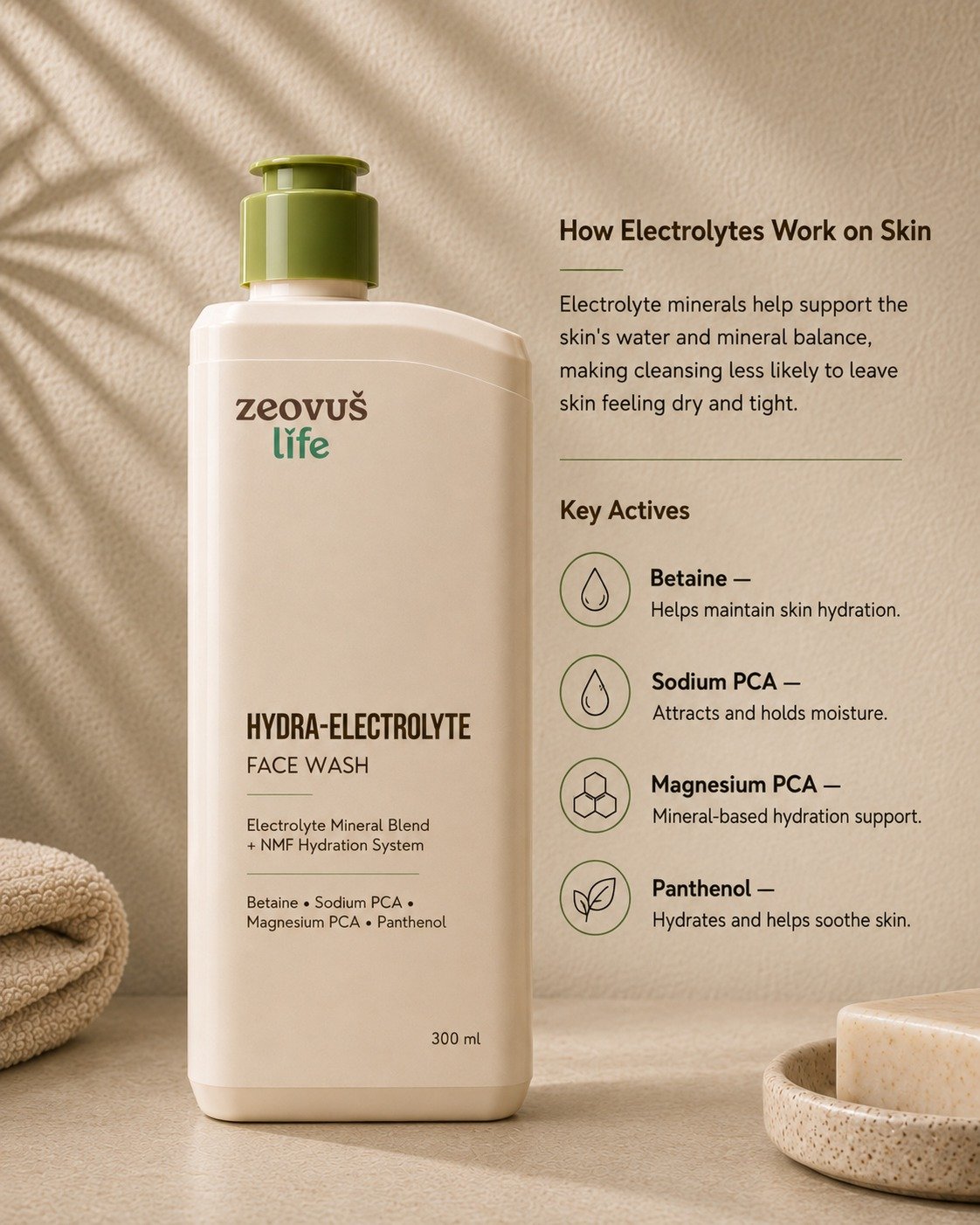 Private-label supplement product presentation by Zeovus Life